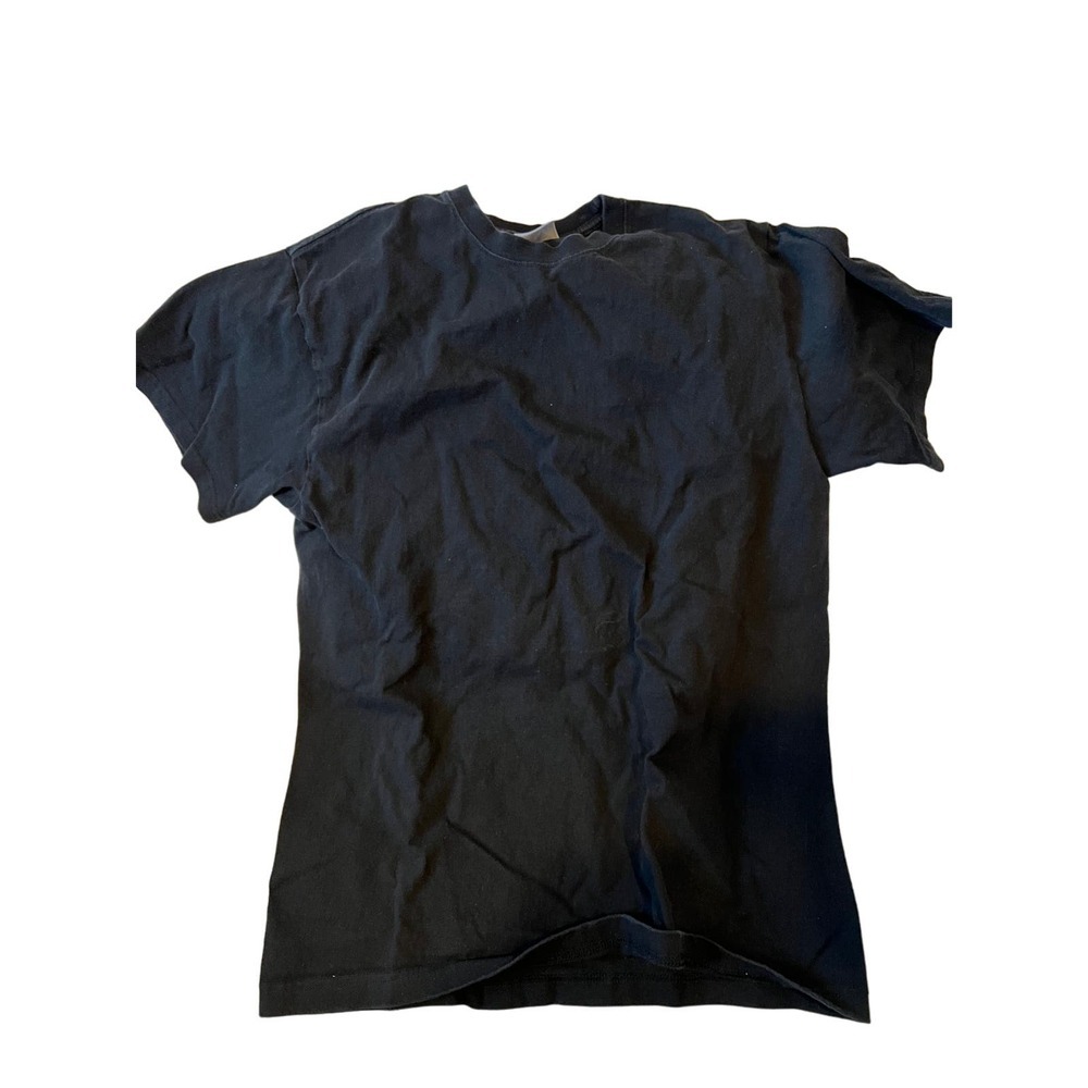 Pro Team Heavy Weight Black T-Shirt, Men's M